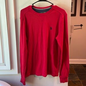 Ralph Lauren waffle knit shirt